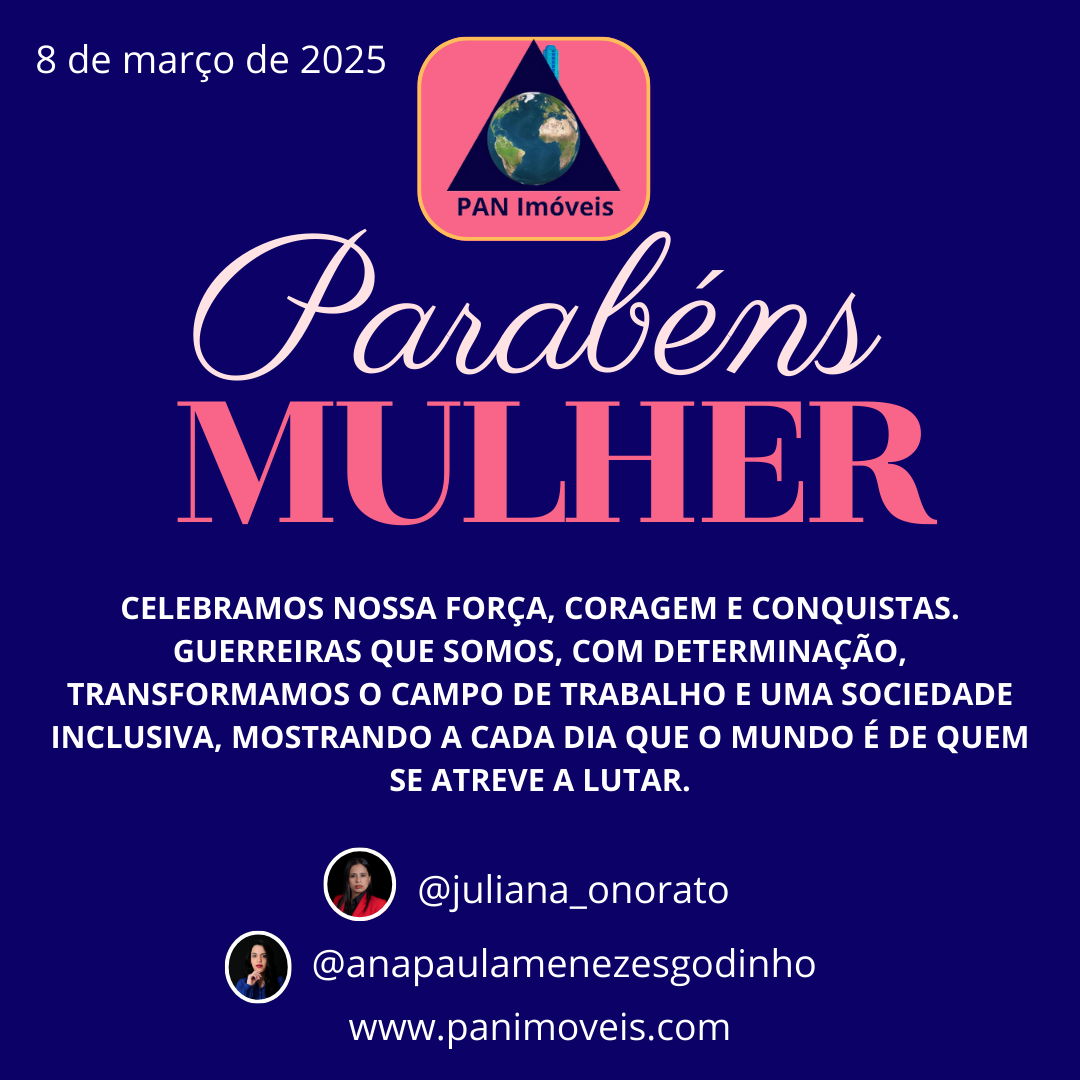 PARABÉNS MULHERES PARABÉNS MULHERES